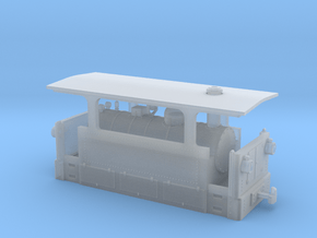 Tram Locomotive (New Concept) H0e/H0n30  in Clear Ultra Fine Detail Plastic