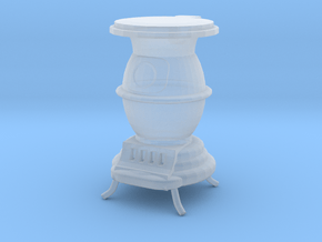 Printle Thing Wood stove - 1/44 in Clear Ultra Fine Detail Plastic
