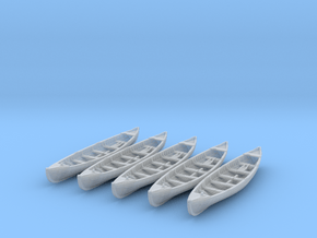 64th Whaleboats in Clear Ultra Fine Detail Plastic