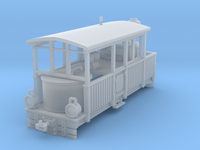 Climax Locomotive H0n30/H0e in Clear Ultra Fine Detail Plastic