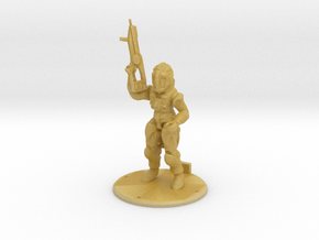 Robotech Masters 32mm Terminator Pose 2 in Tan Fine Detail Plastic