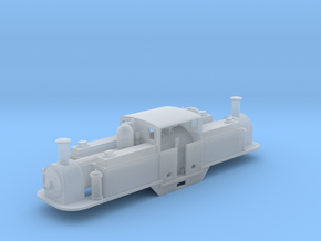 FR 0-4-4-0T double fairle loco Merddin Emrys V2 in Clear Ultra Fine Detail Plastic