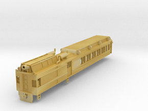N scale B&O Doodlebug, Body only in Tan Fine Detail Plastic