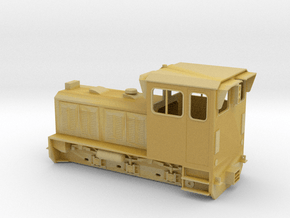 TSC & W&LLR Diema Diesel Locomotive Body - 1:87 in Tan Fine Detail Plastic