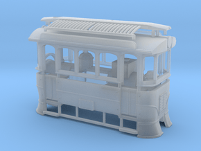 009 Steam Tram KP2 in Clear Ultra Fine Detail Plastic