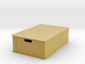 Transport Box in Tan Fine Detail Plastic