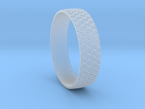 Bracelet. in Clear Ultra Fine Detail Plastic