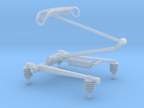 (1:76) BW-HS Pantograph (Raised) in Clear Ultra Fine Detail Plastic