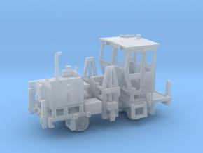 N Scale Spike Puller, Narrow Cab in Clear Ultra Fine Detail Plastic