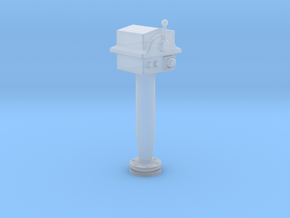 Steering column for ship modeling in Clear Ultra Fine Detail Plastic