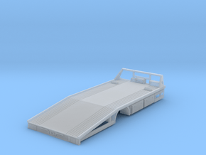 Car trailer for Herpa Sprinter in Clear Ultra Fine Detail Plastic