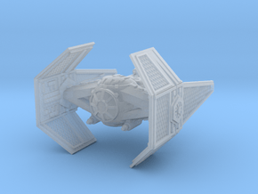 Twin Ion Engine: Aggressor Fighter/Bomber in Clear Ultra Fine Detail Plastic