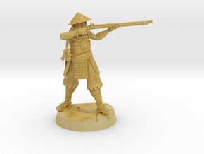 Ashigaru Musketeer in Tan Fine Detail Plastic