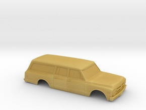 1972 GMC Suburban in Tan Fine Detail Plastic