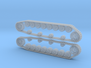 1:56 Panzer IV Type 5(b) Track Links - Ausf D in Clear Ultra Fine Detail Plastic