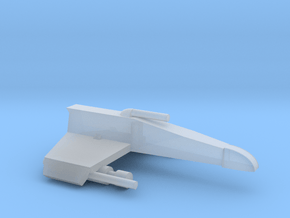 E-Wing in Clear Ultra Fine Detail Plastic