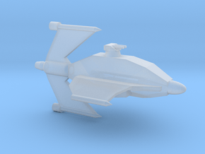 Skipray Blastboat: Vertical Wings in Clear Ultra Fine Detail Plastic