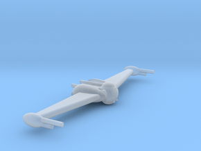 TIE Glider in Clear Ultra Fine Detail Plastic