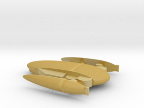 Scarab Fighter: Extended Wings in Tan Fine Detail Plastic