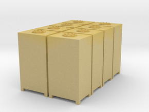 Cyanide Container Load (8-units) in Tan Fine Detail Plastic