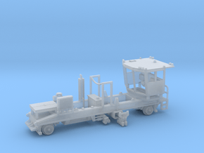 N Scale Tie Exchanger 1990s As Built Version in Clear Ultra Fine Detail Plastic