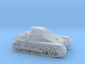 Panzer 1A 1/220 in Clear Ultra Fine Detail Plastic
