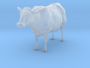 holstein 1.64  standing cow in Clear Ultra Fine Detail Plastic