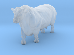  1-64 walking angus bull  in Clear Ultra Fine Detail Plastic