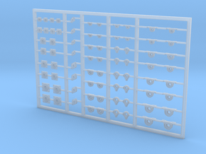 Lager assortiment 1:32 in Clear Ultra Fine Detail Plastic