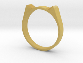Round cat ring- 6.5 in Tan Fine Detail Plastic