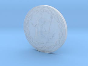 Resident Evil 7 DLC Coins Pt2 in Clear Ultra Fine Detail Plastic