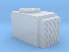 Roof Aircon Unit N scale in Clear Ultra Fine Detail Plastic