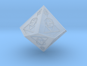 Holocron D10 Plastic in Clear Ultra Fine Detail Plastic