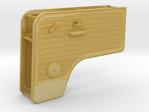VW T2 DOOR CARD (x2) for REVELL 1:24 KIT in Tan Fine Detail Plastic