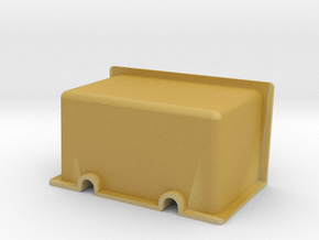 1:24 Peugeot 306 Maxi Battery Box (for Beemax) in Tan Fine Detail Plastic