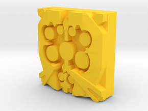 Alchemist Prime Core, 5mm Peg in Yellow Smooth Versatile Plastic