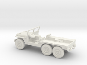 1/35 Scale 6x6 Jeep MT Tug in White Natural Versatile Plastic