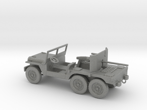 1/35 Scale 6x6 Jeep T14 37mm Gun Carrier in Gray PA12