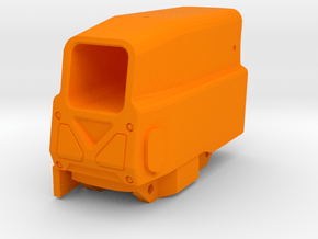 RB6S Holo B Mock Holographic Sight in Orange Smooth Versatile Plastic