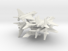 Eastern Fighter Collection - 7cm Size in White Natural Versatile Plastic