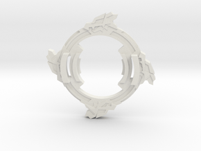 Beyblade Dragoon Grip Attacker | Plastic Gen AR in White Natural Versatile Plastic