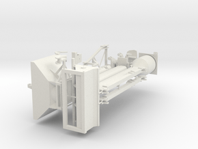 Vibro compaction unit for Bauer BG24H - scale 1/50 in White Natural Versatile Plastic