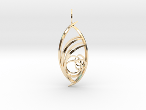Luminous Beauty (Double-Domed #1) in 9K Yellow Gold 