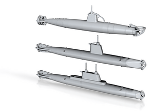 Digital-200 Scale Japanses Mini-Submarines set of  in 200 Scale Japanses Mini-Submarines set of 3