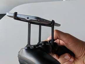 Controller mount for PS4 & Tecno Spark 10 - Top in Black Natural Versatile Plastic