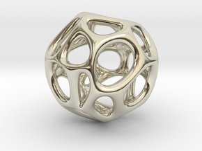 Golden Dice- turn old to new! in 14k White Gold: Small
