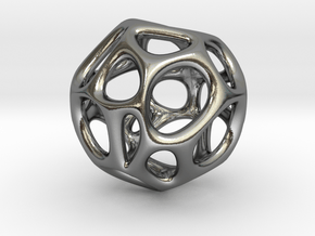 Golden Dice- turn old to new! in Polished Silver: Small