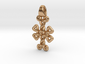 Complex knot in Polished Bronze