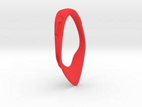 X3s ring 5.5" x 4.58" 100mm eq. in Red Smooth Versatile Plastic
