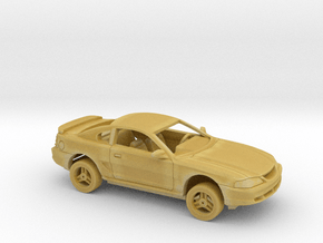 1/160 1994-98 Ford Mustang Kit in Tan Fine Detail Plastic